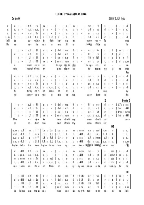 LEHIBE SY MAHATALANJONA