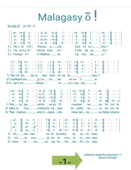 Malagasy o